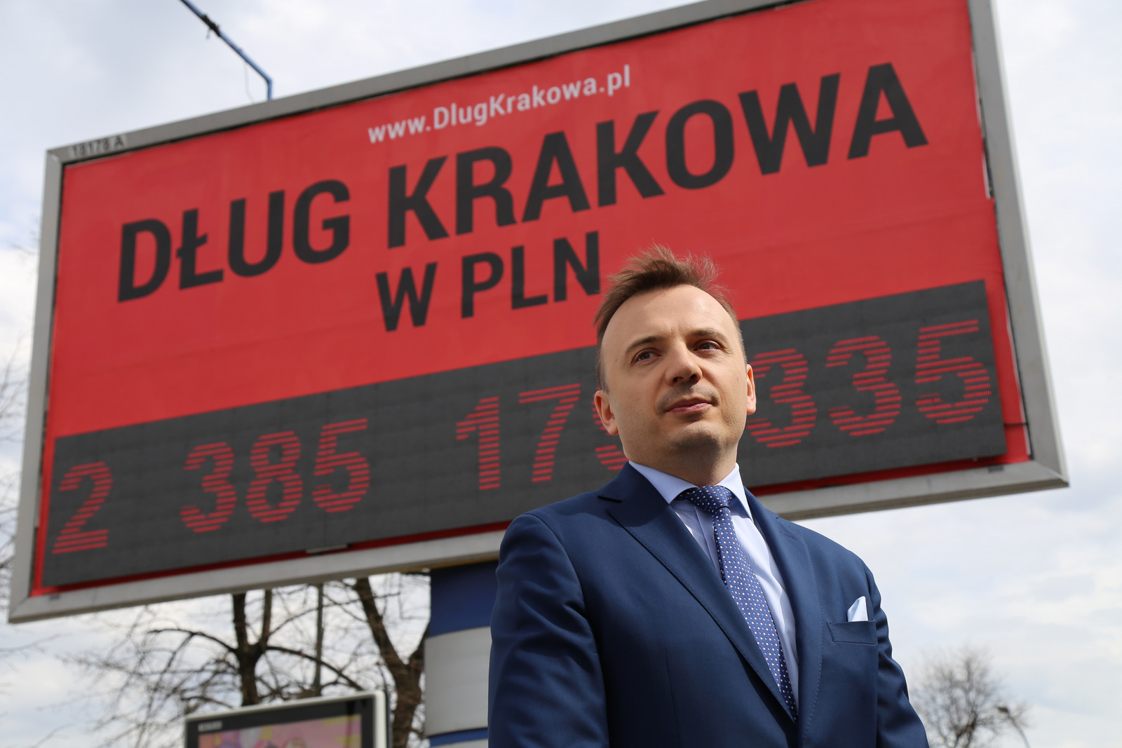 Łukasz Gibała uruchamia licznik