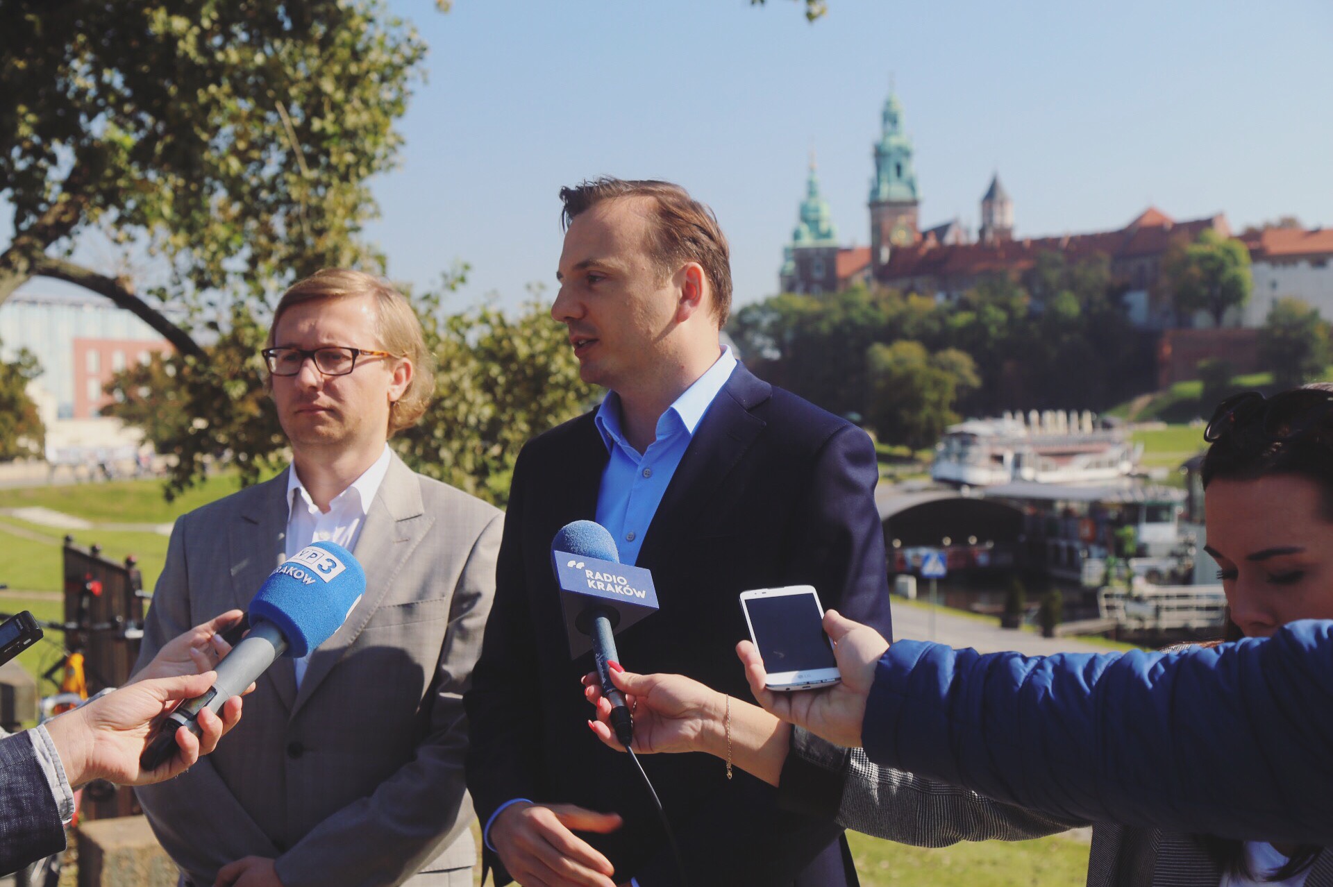 Łukasz Maślona i Łukasz Gibała