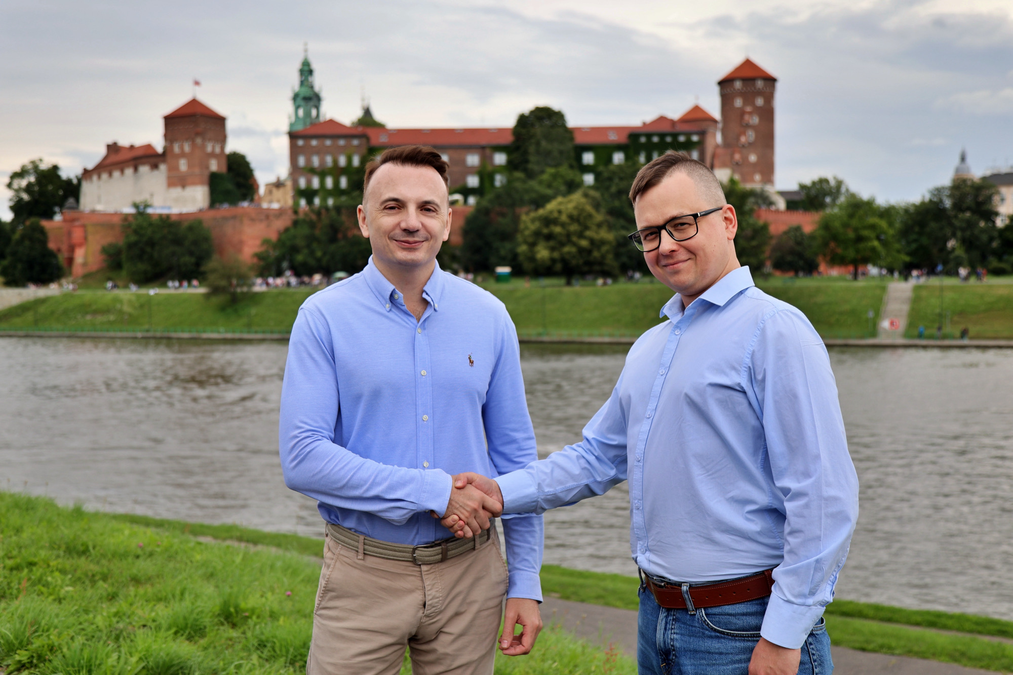 Łukasz Gibała i Mateusz Budziakowski