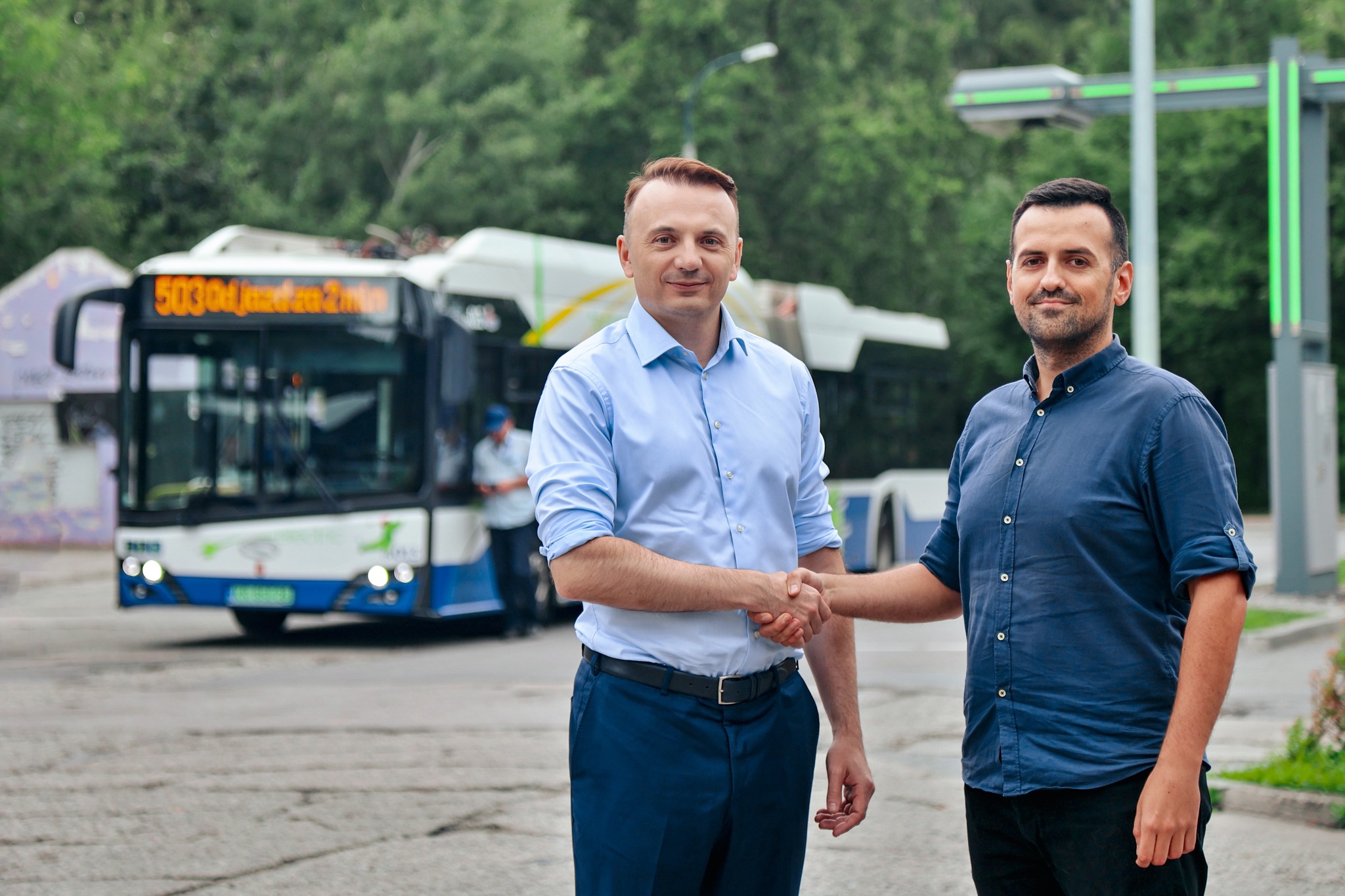 Łukasz Gibała i Jacek Mosakowski